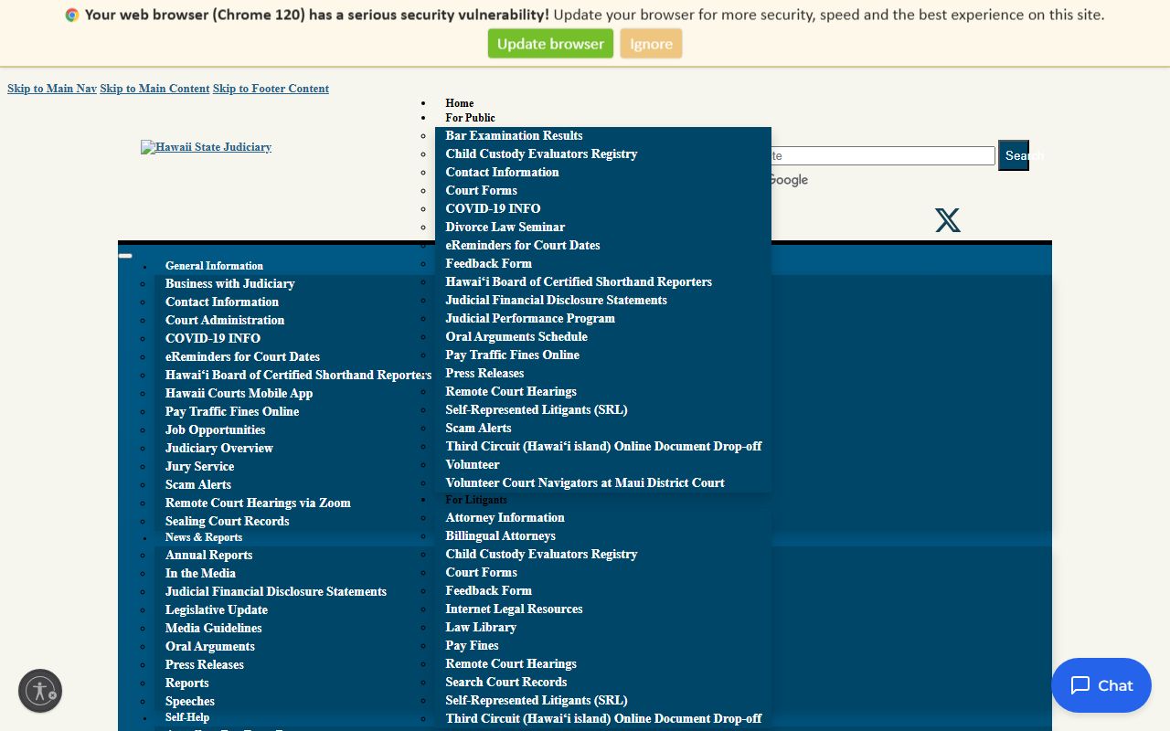 Kailua Civil Court Records public access terminals page